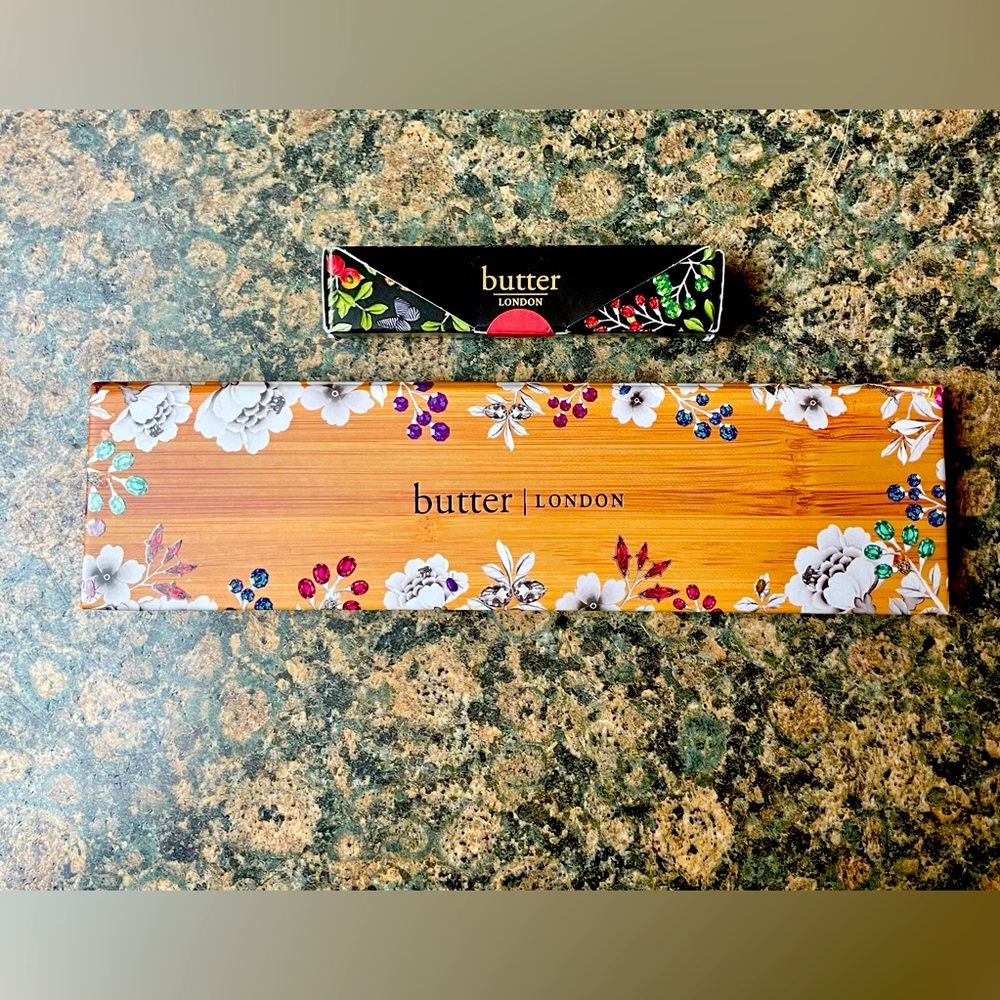 Butter London Eyeshadow Palette and Lipstick Set–